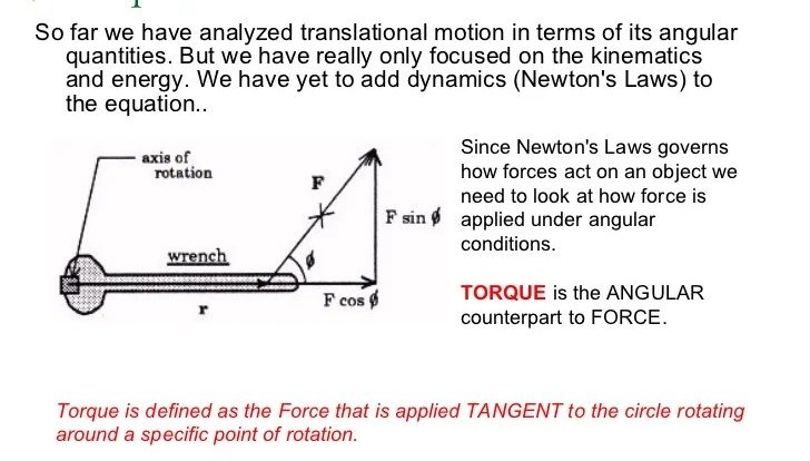 Ap physics 1 torque and rotational motion