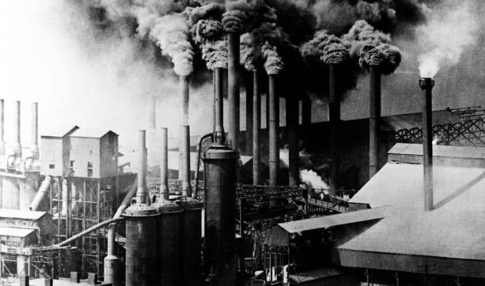 Corbis discipline consciousness steam bettmann smokestacks fuels