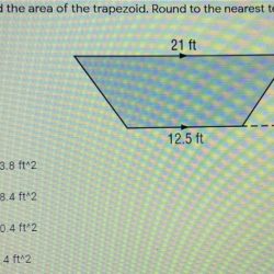 Find the area of the trapezoid to the nearest tenth